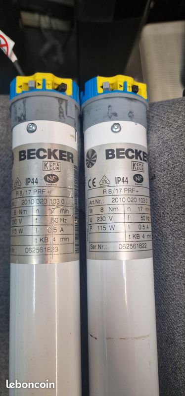 Moteurs volets becker HS (image 1)