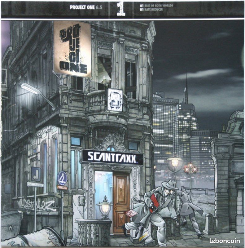 Lot 6 vinyles Project One Scantraxx Reloaded Headhunterz & Wyldstylez (image 3)