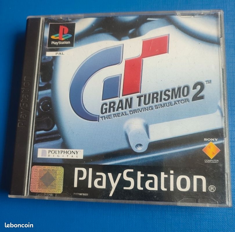 Gran Turismo 2 – PS1 – PAL – Complet CIB – Très Bon état – 1999