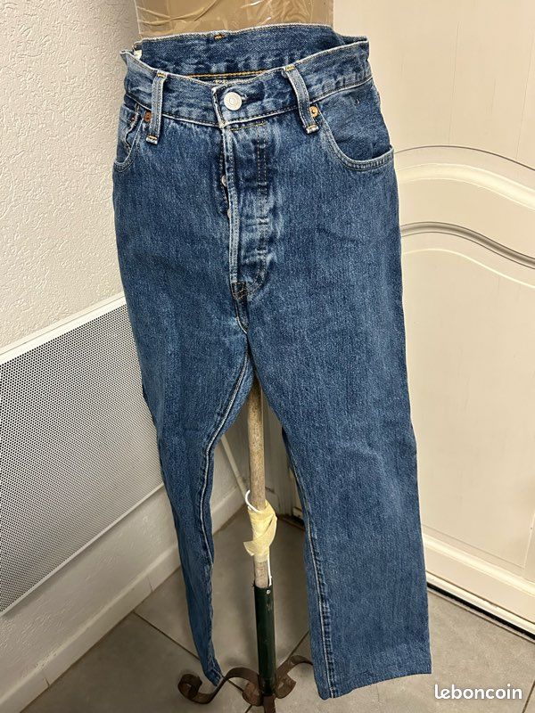 Carton58) Lots de deux Jeans Homme LEVI ‘STRAUSS&CO taille 42 voir toute les mesures (image 9)