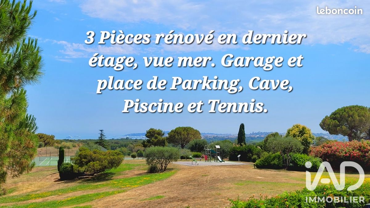 Appartement 3 pièces 75 m² · à Villeneuve-Loubet · 75 m² · 445 000 €