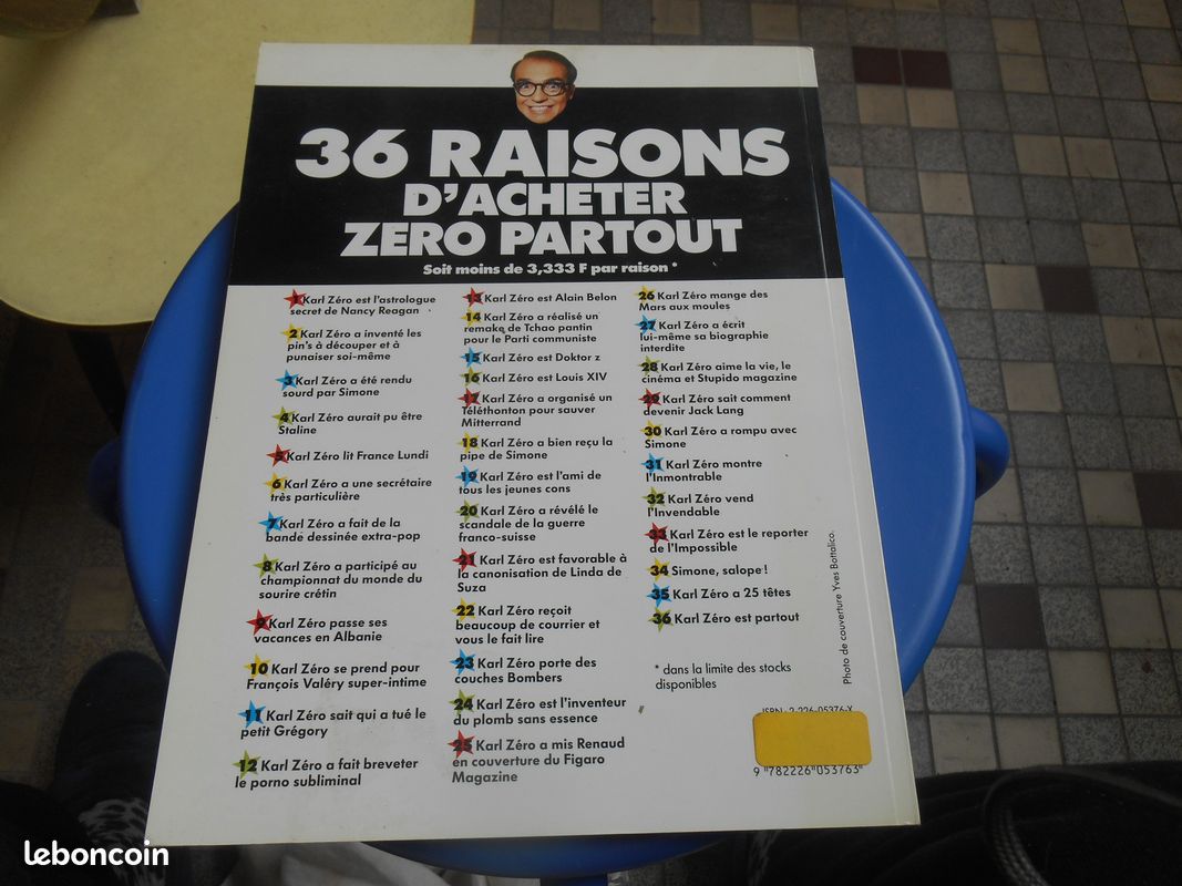 Livre Karl Zéro zéro partout (image 2)