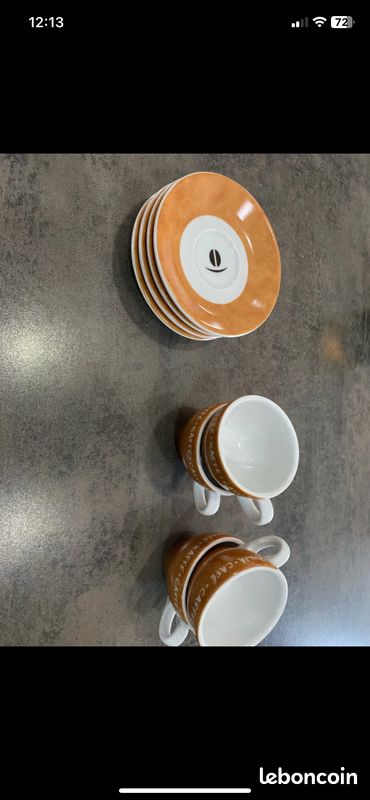 Tasses à café Yves Deshoulière (image 1)