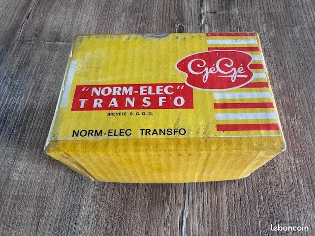 Vieille Boîte Polistil Des Années 80 : Transformateur Avec Changement De Vitesse, Neuf Et Scellé !