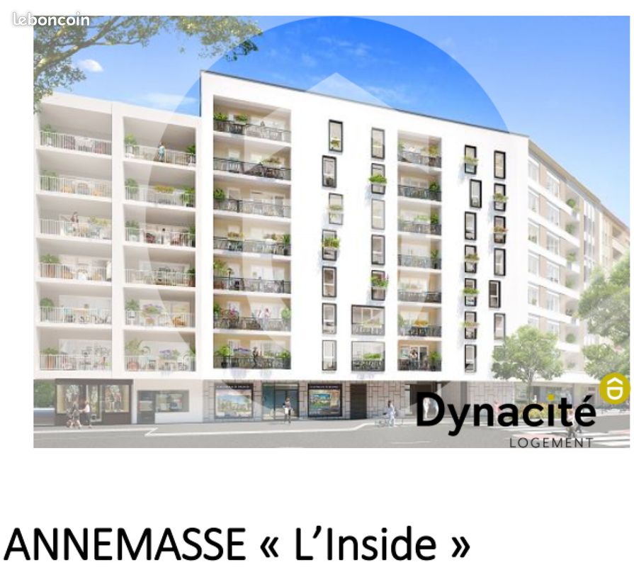 Appartement 3 pièces 62 m² · à Annemasse · 62 m² · 1 039 €/mois