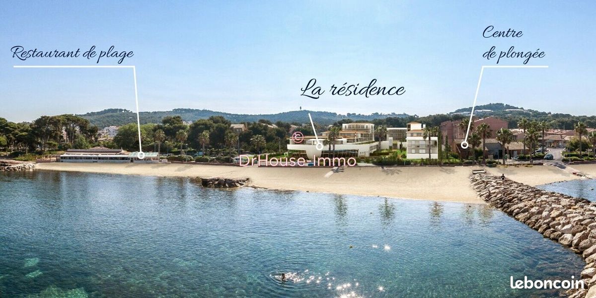 Appartement 2 pièces 33 m² · à Saint-Mandrier-sur-Mer · 33 m² · 161 300 €