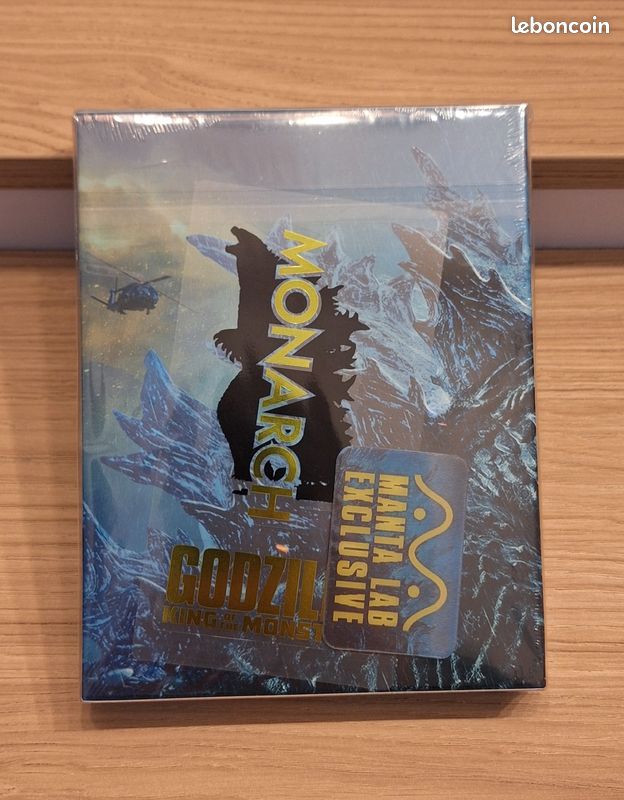 Godzilla FS Roi Monstres King Monsters Steelbook 4K Mantalab Manta Collectong (image 2)