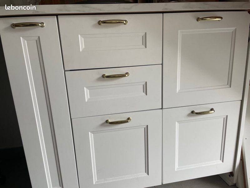Portes meuble cuisine IKEA METOD AXSTAD + poignée ENERYDA (image 1)
