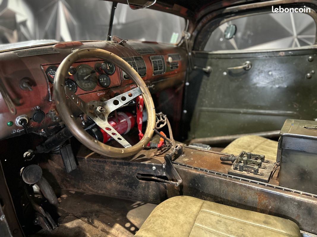 Chevrolet Rat Rod Hot Rod V8 5.7 350 CI 250 CH Boite Automatique 2 Places Carte Grise Collection 1955 (image 7)