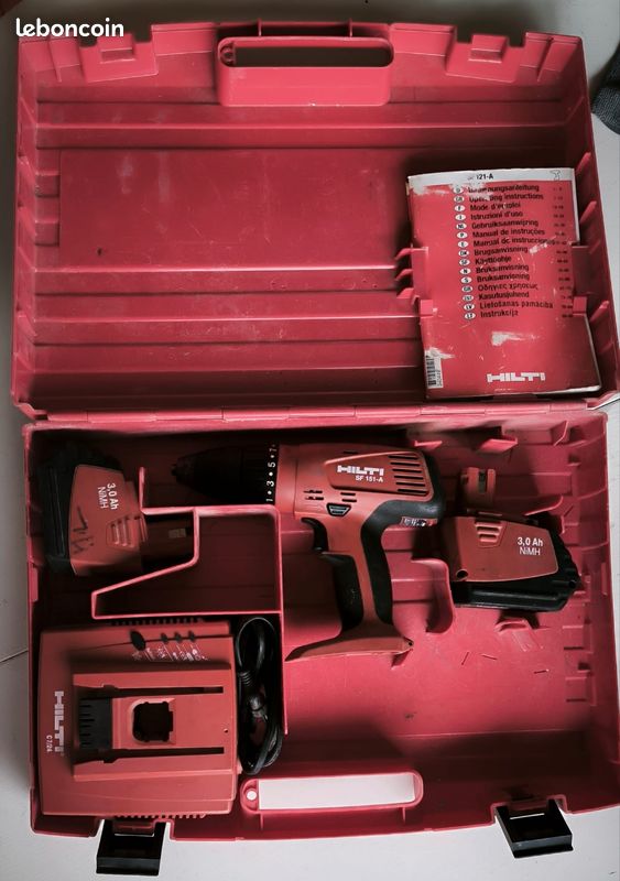 VISSEUSE HILTI PROFESSIONNEL SF 151-A – 2 BATTERIES 3,0 Ah + CHARGEUR (image 2)