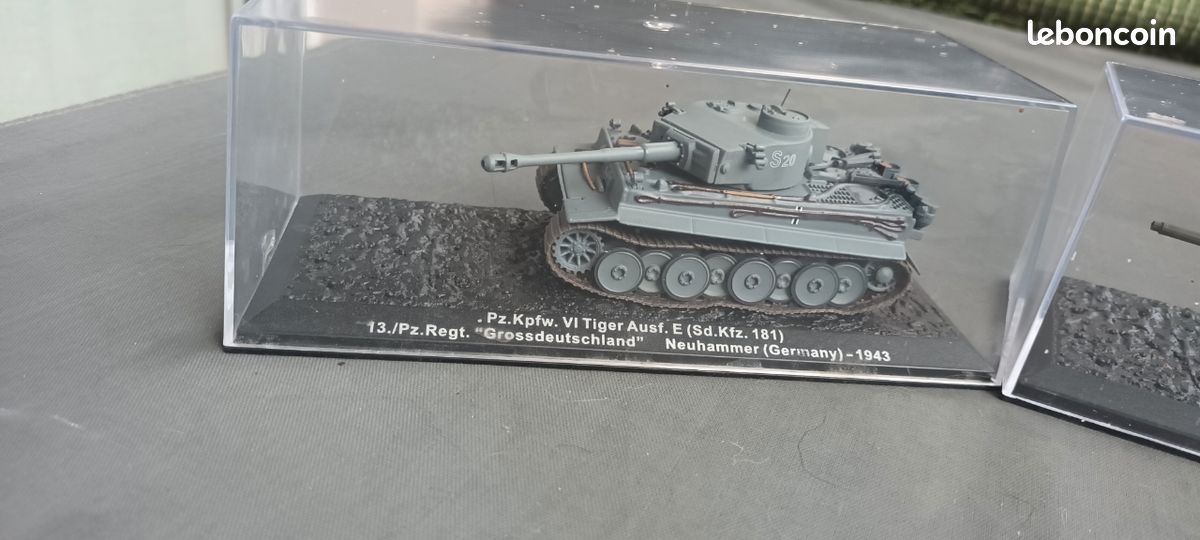 Tank - AMX 30 Dépannage - Solido - 1/50 - Autos Miniatures
