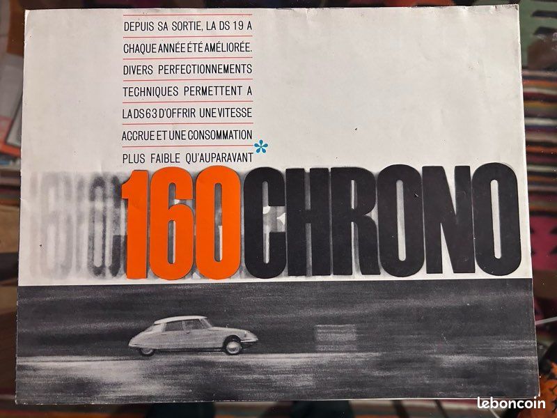 Brochure publicitaire DS19 Citroën (image 1)
