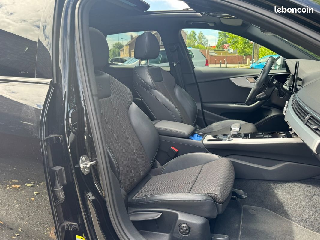 AUDI A4 AVANT 40 TDI 204 ch S tronic 7 S line / Apple CarPlay / Toit ouvrant panoramique (image 11)