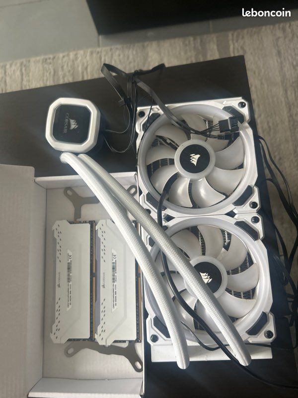 Ram Corsaire RGB 2x8go DDR4 2666 mhz + Watercooling RGB (image 3)