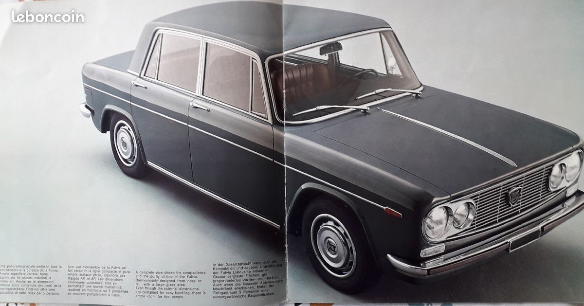 Brochure lancia fluvia berlina (image 2)