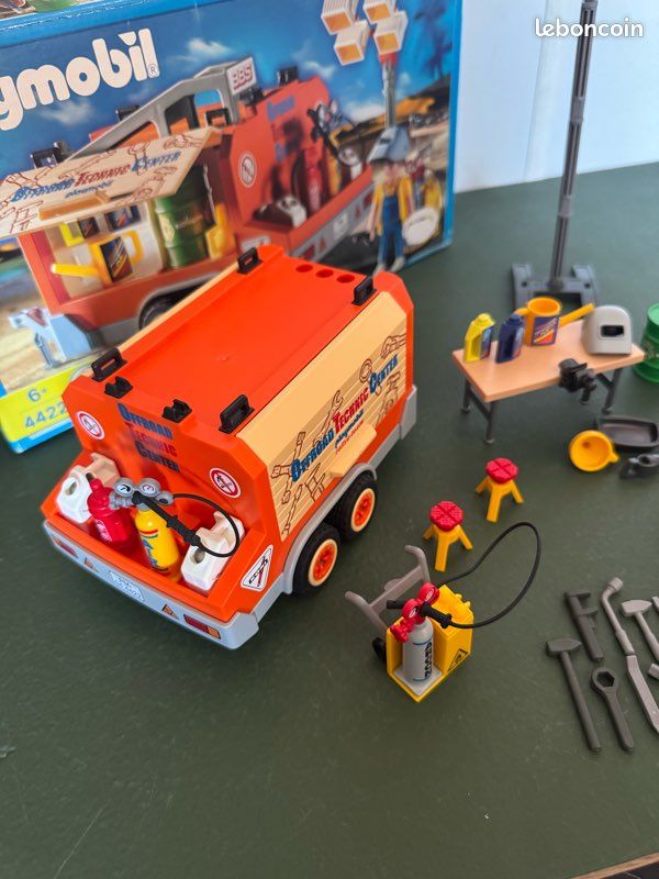 PLAYMOBIL 4420 CAMION Rallye Truck Paris Dakar Complet EUR 35,00