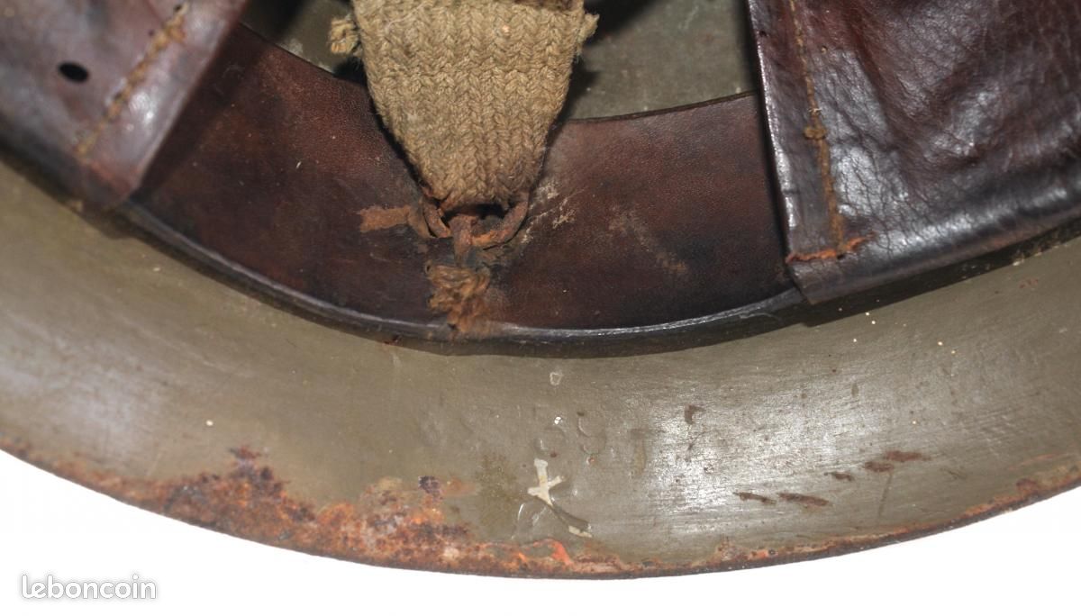 Casque Militaire Vintage M74 En Kevlar - Ancien Rare - Collection Militaria