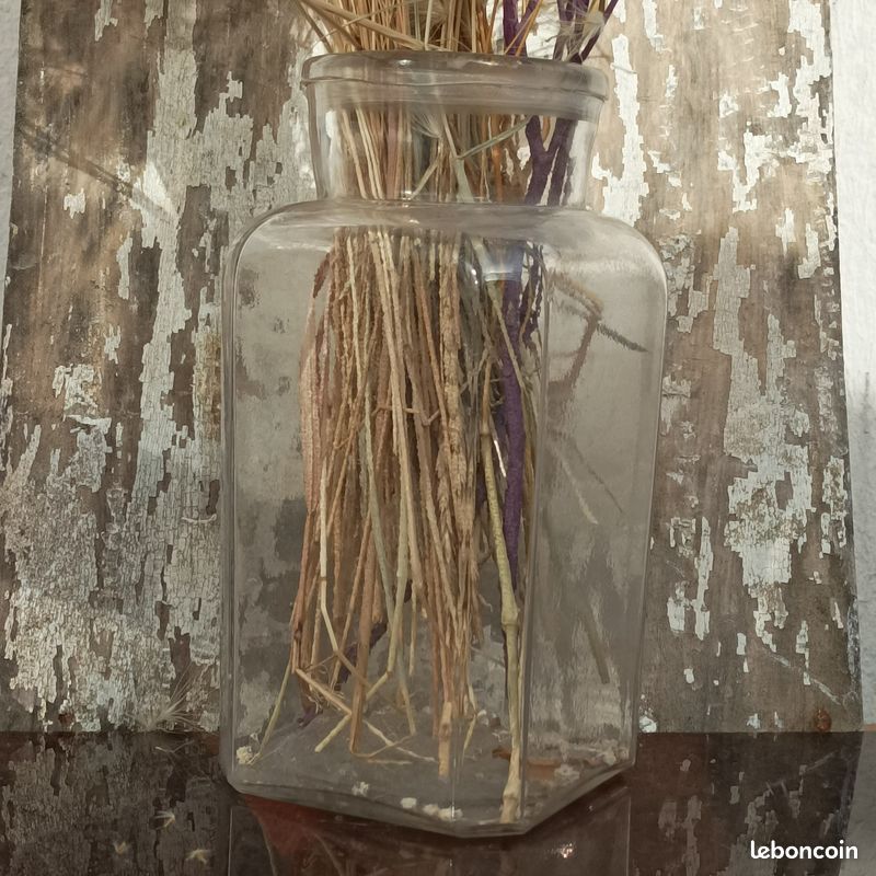Ancien Bocal en verre Vintage (image 1)