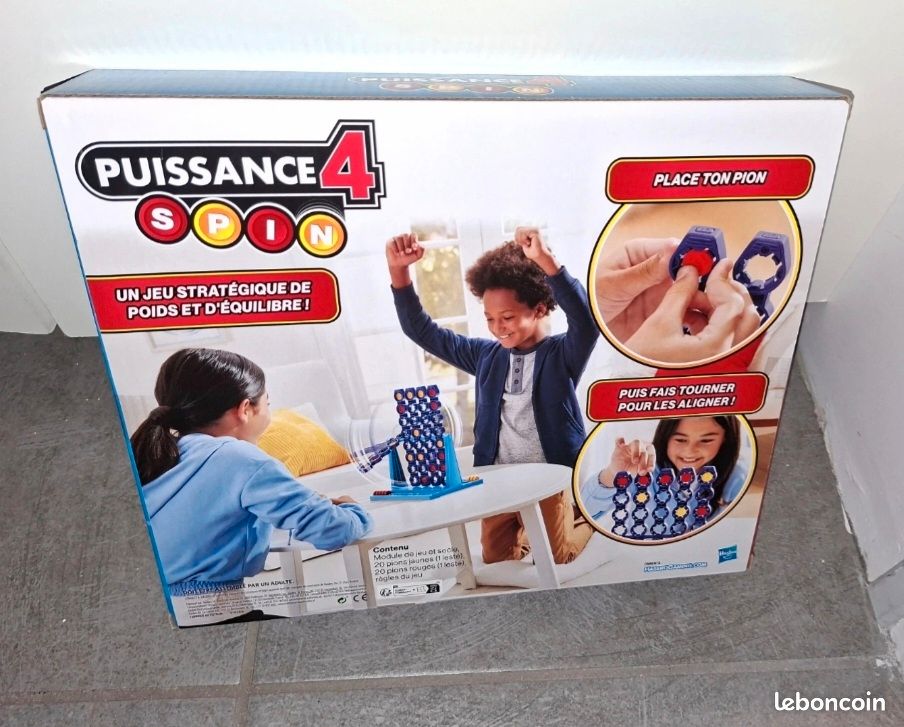 Jeu Puissance 4 Spin - Version Tourbillonnante Du Classique