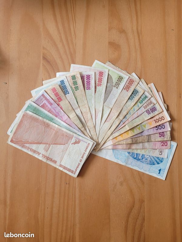 Billet de collection Zimbabwe Pk N° 85 - 10 Milliards Dollars