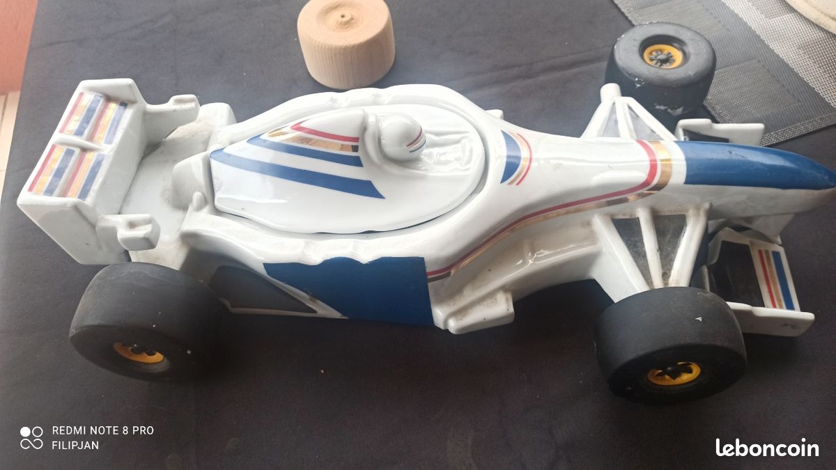 Voiture Formule 1 GM en faience pour bricoleur (image 3)