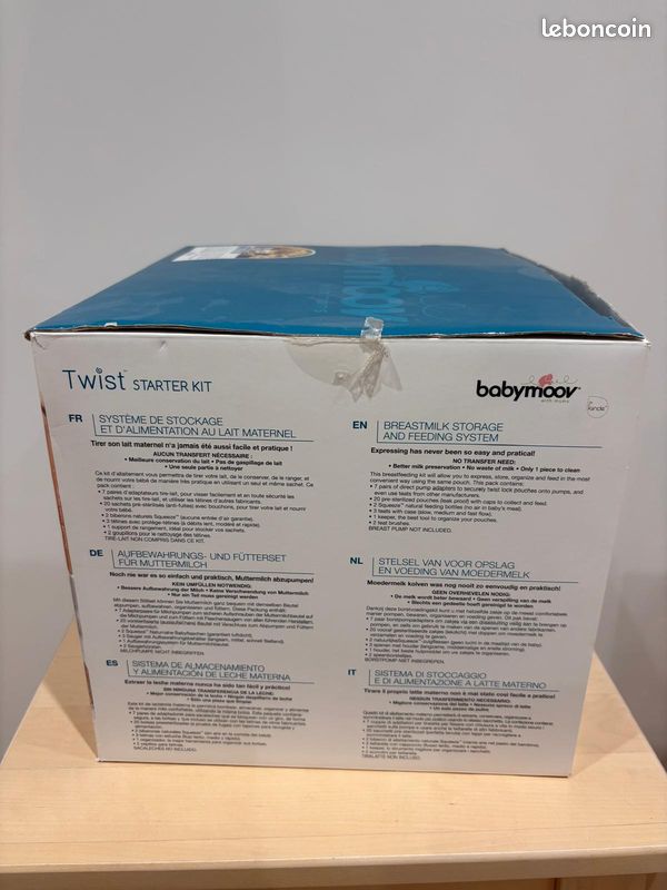 Kit tire-lait Babymoov Twist Starter Kit (image 2)
