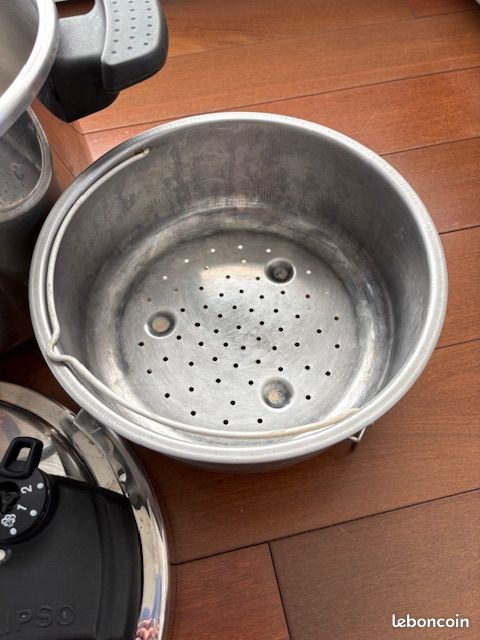 Cocotte-minute SEB Clipso 6 Litres – Autocuiseur Tout Feux – Argenté