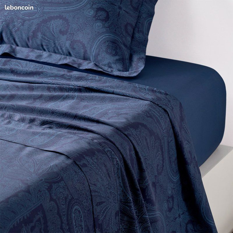 NEUFS, Ralph Lauren Doncaster NavyB Housse de couette 240/220cm et taies 50x75 et 65x65 (image 8)