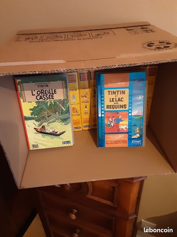 12 cassettes TINTIN (image 1)