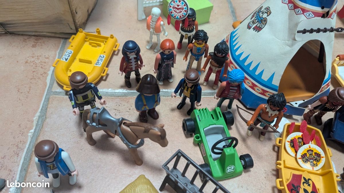 playmobil lot accessoires ferme et paille
