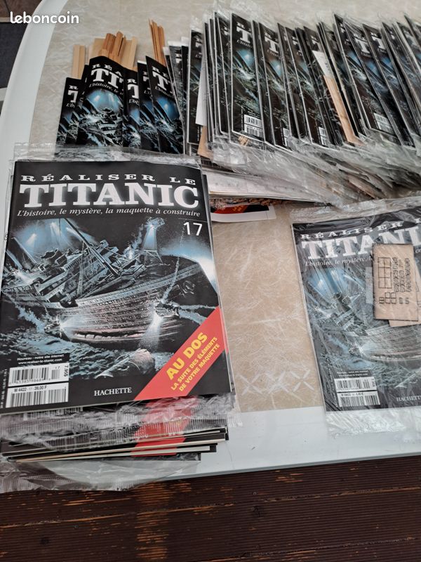 2 Maquettes Titanic Hachette 100 exemplaires (image 7)