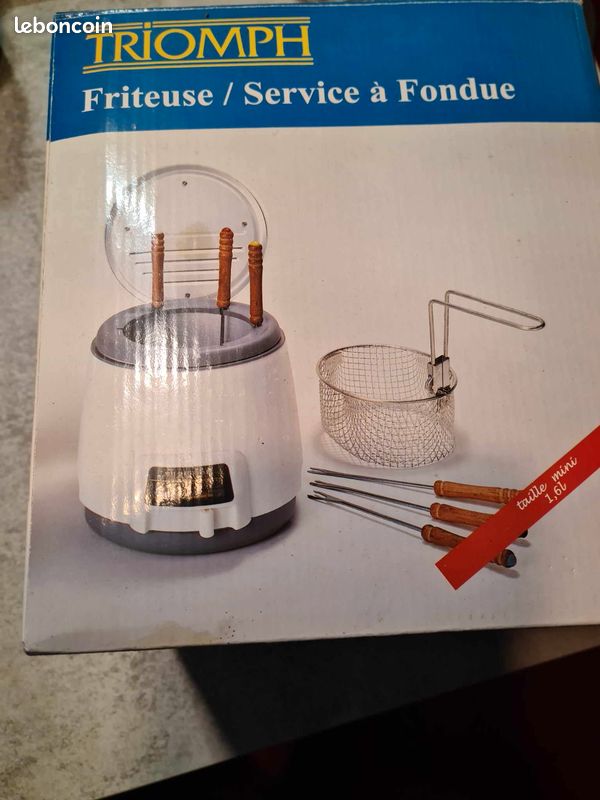 Friteuse duo et service en fondue (image 1)