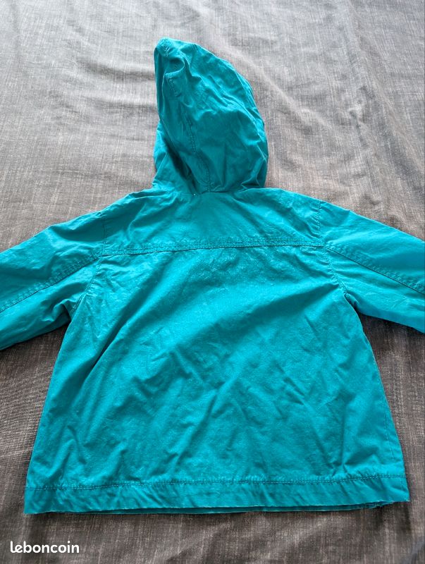 Blouson imperméable 12 mois (image 3)