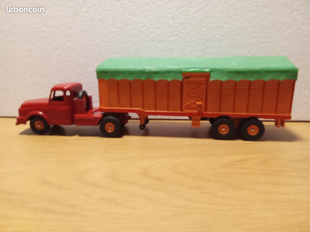 Dinky Supertoys 36B Tracteur Willeme et semi-remorque