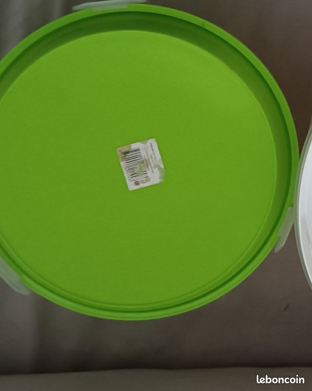 Boite transport a gateux en plastique transparente (image 3)