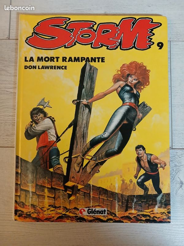 BD STORM n°9 « La Mort rampante » Lawrence bande dessinée en réédition (image 1)