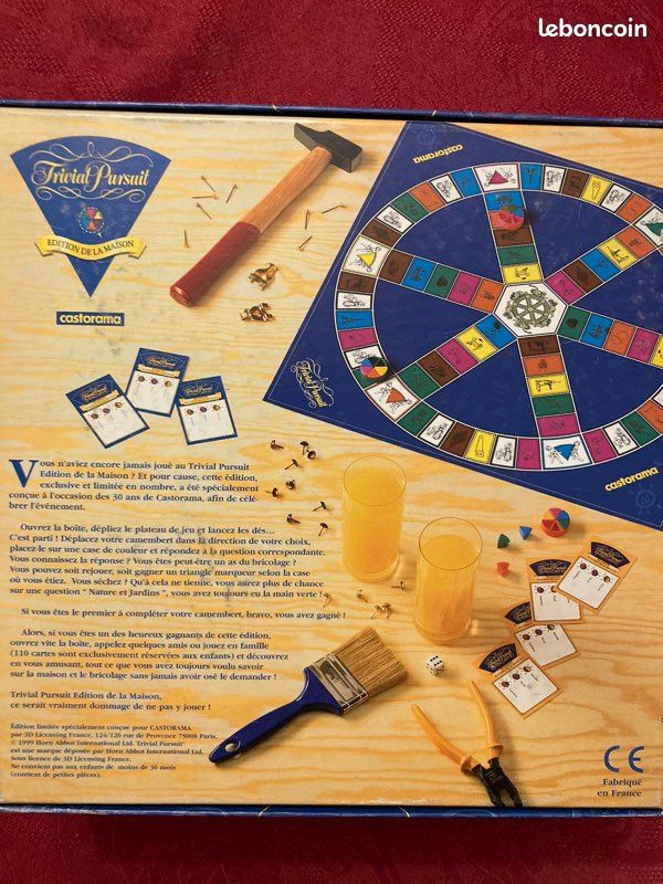 Jeu Trivial Poursuit édition Castorama (image 2)