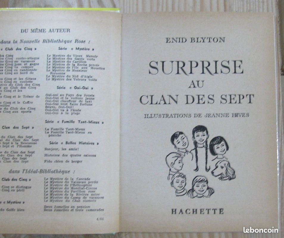 Surprise au clan des sept - Enid Blyton (image 4)