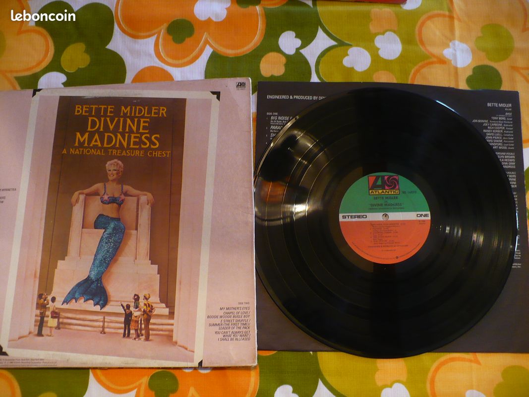 Disque 33 Tours / BETTLE MIDLER Divin madness (image 2)