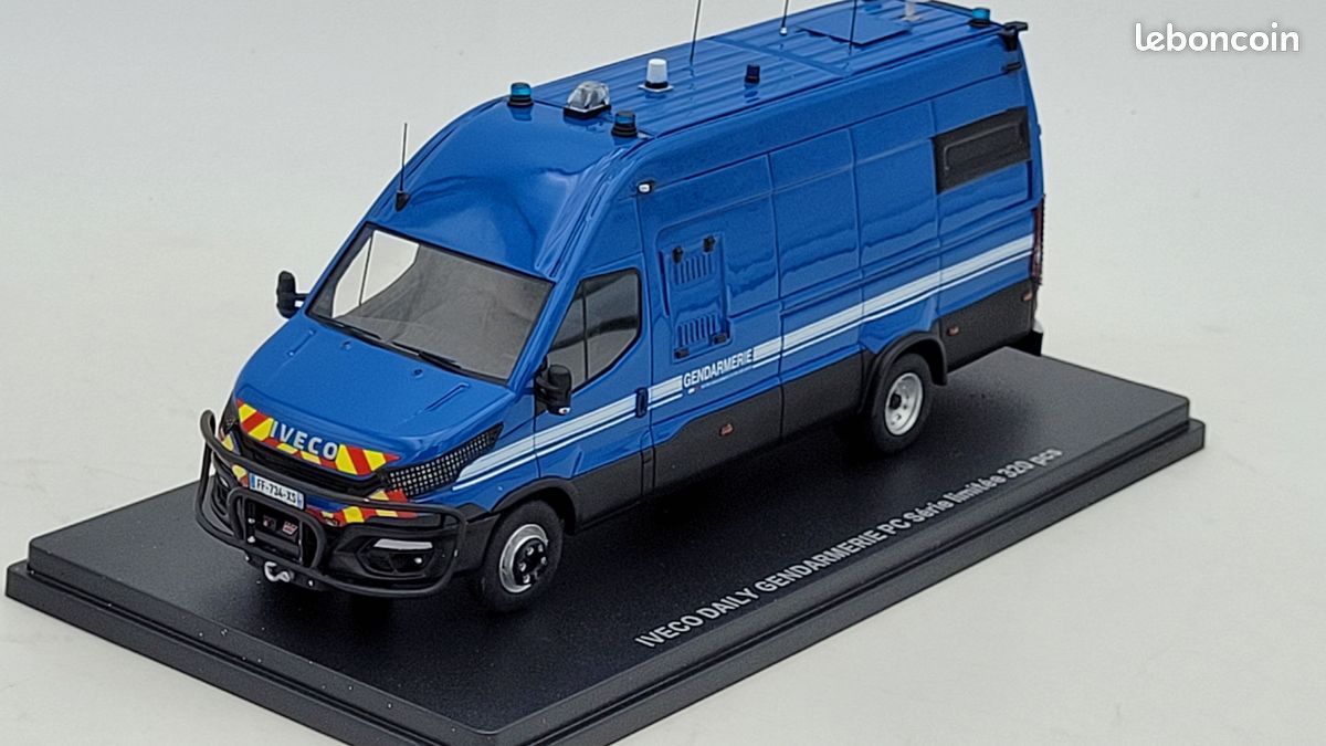 Véhicule miniature Iveco Daily MY 2019 Sécurité Civile 117174 - ELIGOR