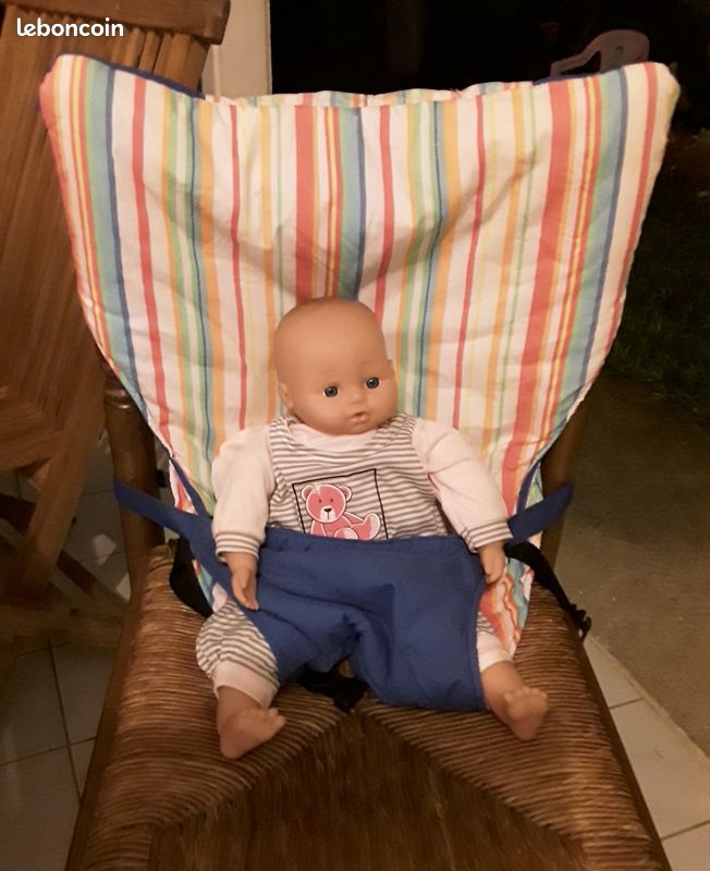 Siège bébé en tissu idéal pour deplacement (image 1)
