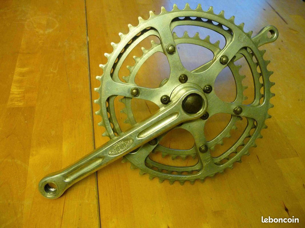 Pédalier Spécialités T.A. 170mm 51/42 Dents - Vintage 1970's (Stronglight/Peugeot)