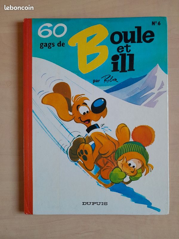 Roba, 60 gags de Boule et Bill n°6 1981 (image 1)