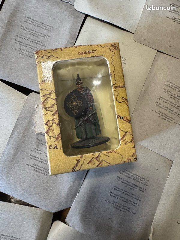 BOROMIR (ÉPÉE CASSÉE) Figurine Plomb Le Seigneur Des Anneaux Eaglemoss EUR 5,00 - IT