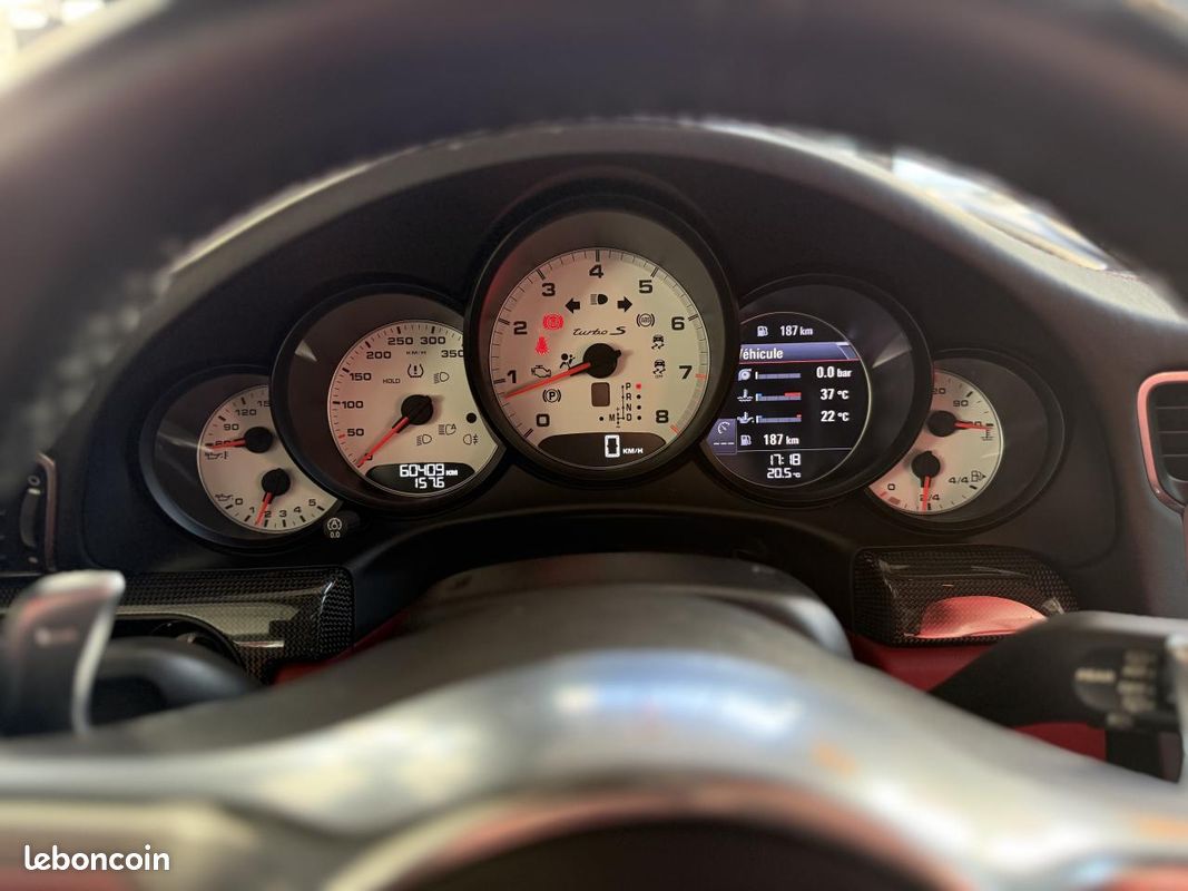 Porsche 911 991 turbo s 3.8 560 pdk - francaise (image 26)