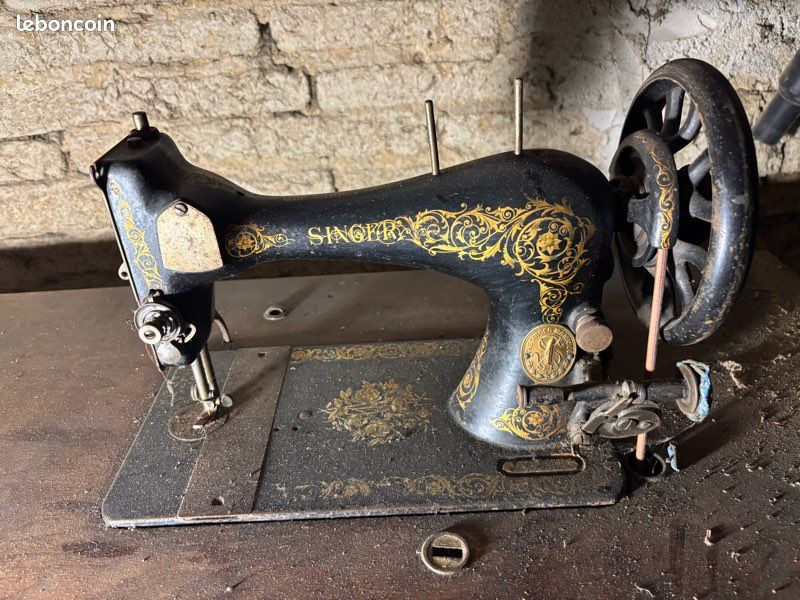 Machine à coudre ancienne Singer (image 3)
