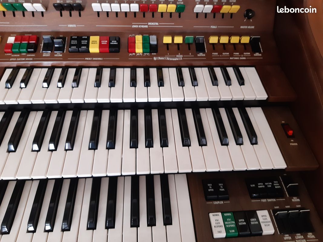 Orgue yamaha electone D85 (image 3)