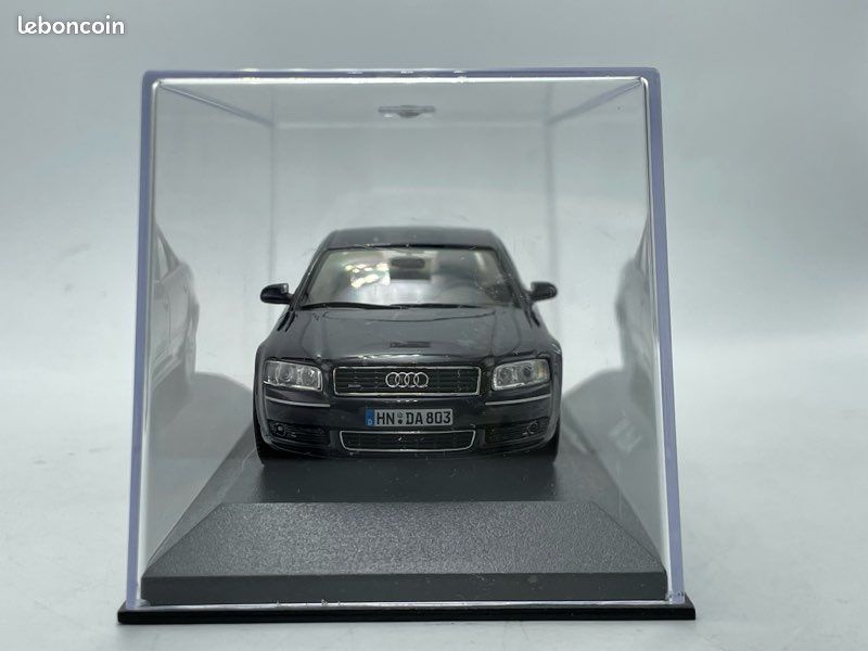 Minichamps 1:43 AUDI A8 1999 Argent – Modèle Réduit De Collection – Cadeau Idéal Pour Amateur D’Audi