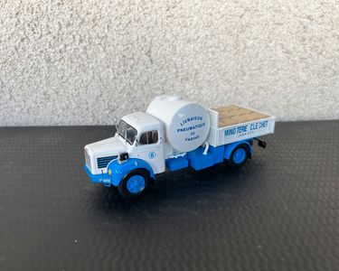 NOREV ANCIEN MINI JET 1/90 CAMION BERLIET GLR 230 TURBO BENNE CARRIERE
