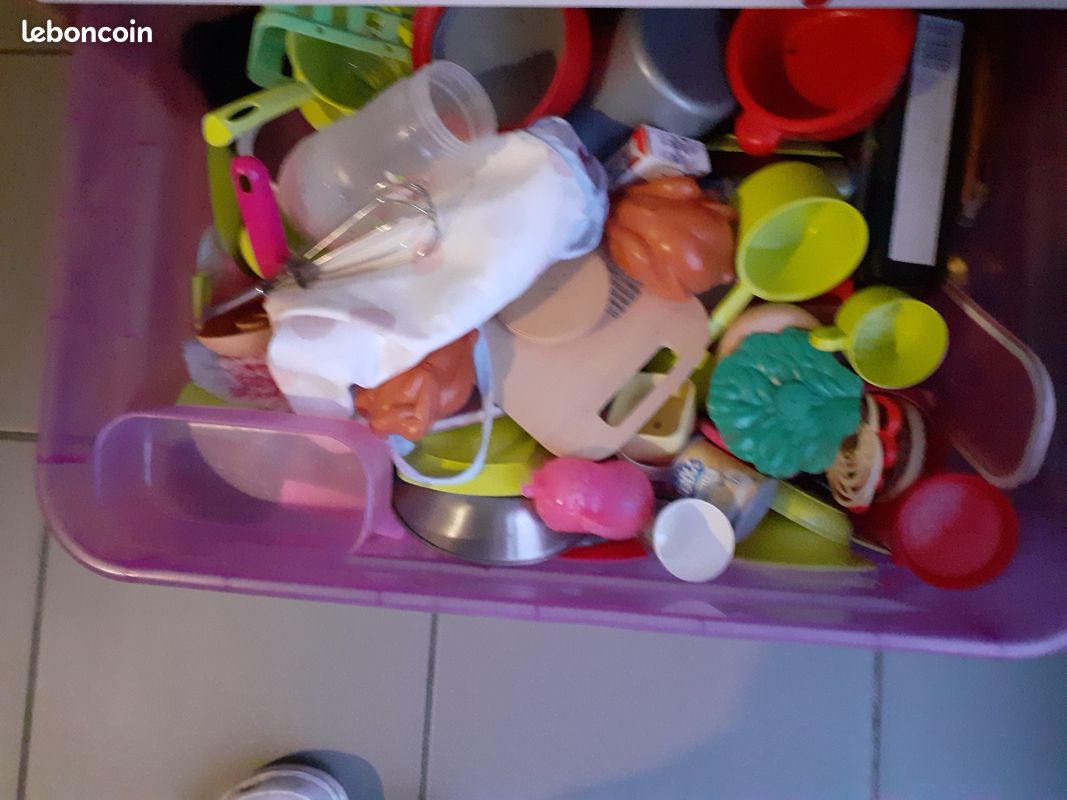 Airlab Jouet En Bois Petit-Déjeuner Dinette Enfant - Set Ustensiles Cuisine Avec Aliments à Découper, Cadeau Anniversaire